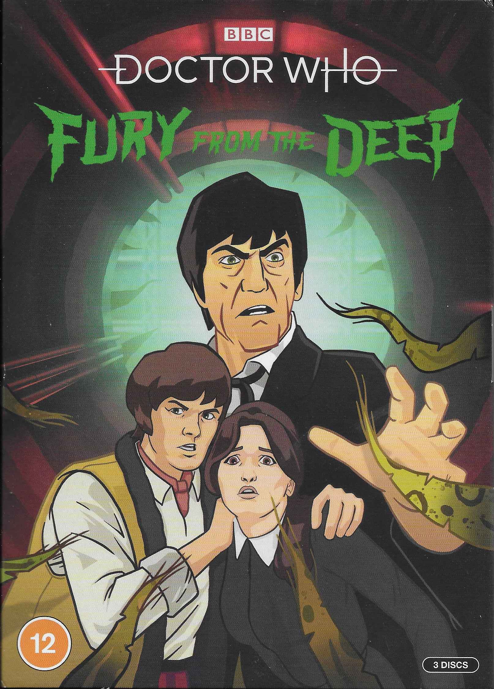 Picture of BBCDVD 4428 Doctor Who - Fury from the deep by artist Victor Pemberton from the BBC records and Tapes library